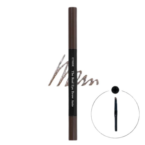 [Etude House] The Real Eye brow Auto Pencil -03 Dark Brown-Luxiface.com