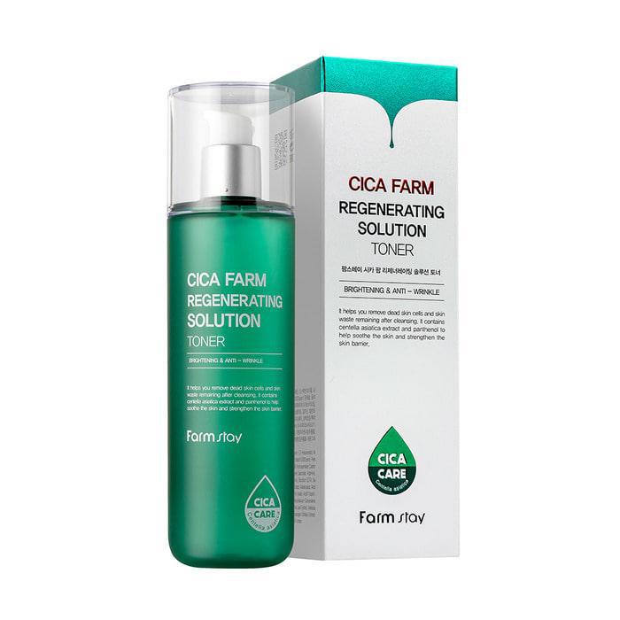 [Farmstay] Cica Farm Regenerating Solution Toner 200ml-Toner-Farmstay-200ml-Luxiface