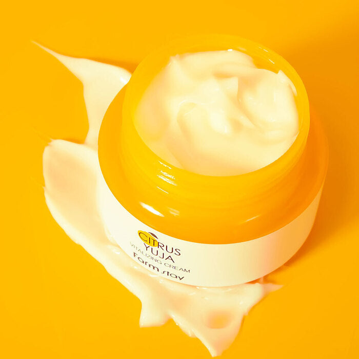 [Farmstay] Citrus Yuja Vitalizing Cream 100g-Luxiface.com