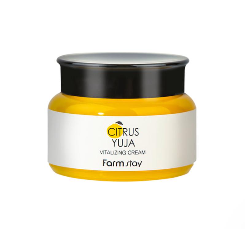 [Farmstay] Citrus Yuja Vitalizing Cream 100g-Luxiface.com