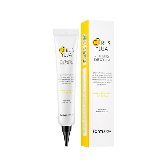 [Farmstay] Citrus Yuja Vitalizing Eye Cream 45ml-Luxiface.com