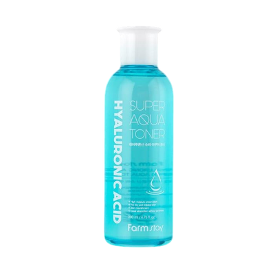 [Farmstay] Hyaluronic Acid Super Aqua Toner 200ml-Toner-Luxiface.com