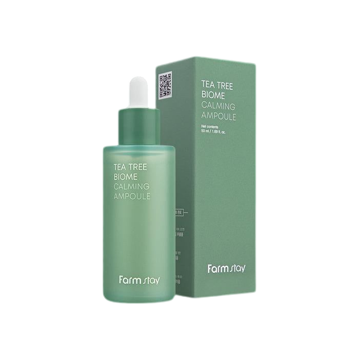 [Farmstay] Tea Tree Biome Calming Ampoule 50ml-Ampoule-Luxiface.com