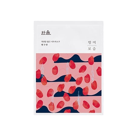 [Hanyul] Nature In Life Sheet Mask Red Rice_Skin-Defending Hydration 10ea
