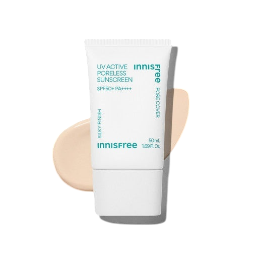 [Innisfree] UV Active Poreless Sunscreen 50ml-Luxiface.com