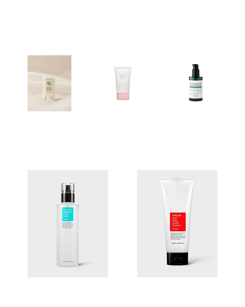K-Idol Pore-Care & Tone Set (PHA/BHA, Inspired)