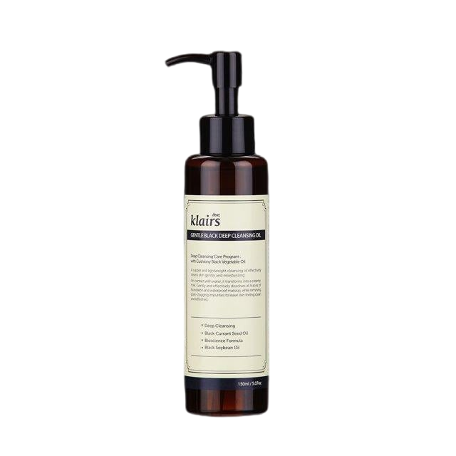 [Klairs] Gentle Black Deep Cleansing Oil 150ml-Cleanser-Luxiface.com