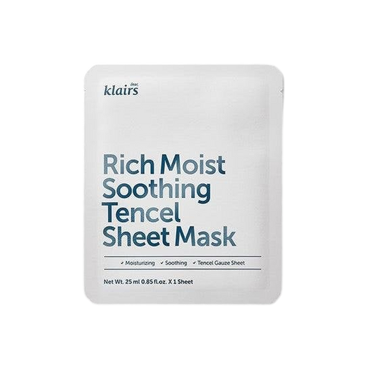 [Dear Klairs] Rich Moist Soothing Tencel Sheet Mask 25ml x 10ea