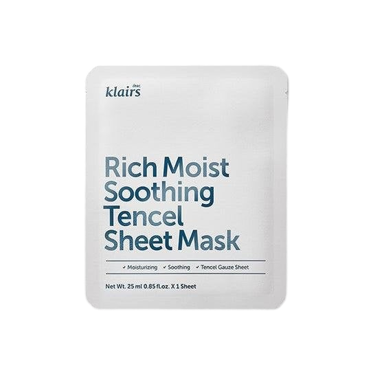 [Klairs] Rich Moist Soothing Tencel Sheet Mask 25ml x 10ea-Luxiface.com