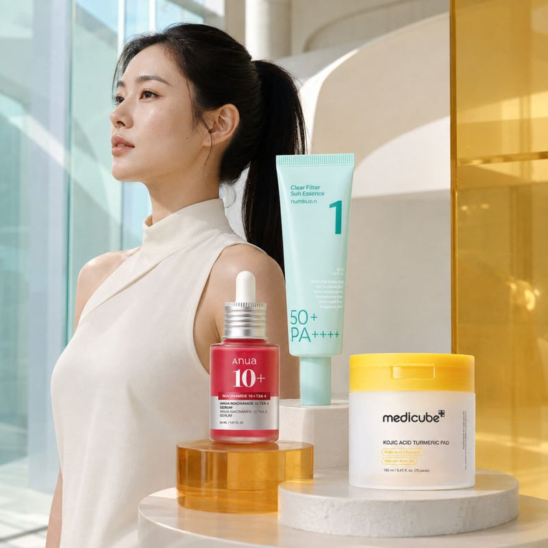 Korean Advanced Brightening Essential Trio