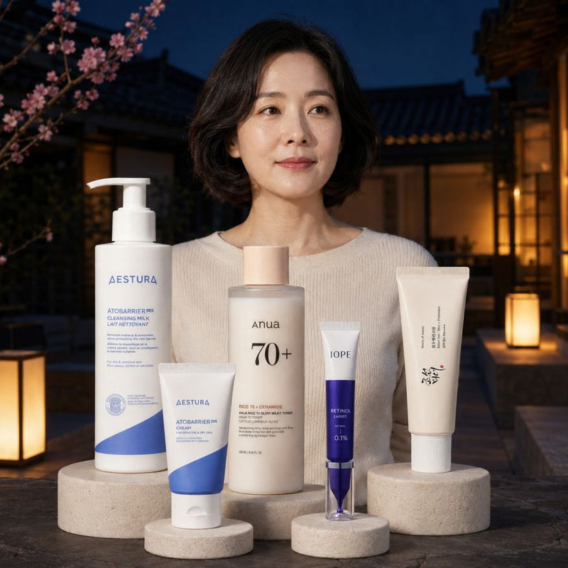 Korean Dry Skin Active Renewal Complete Routine