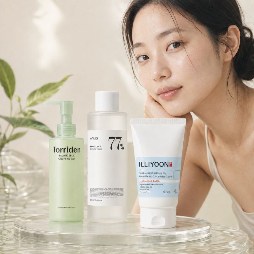 Korean Gentle Acne Barrier Starter Trio image 1