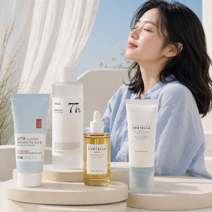 Korean Gentle Acne and Barrier Complete Routine image 1