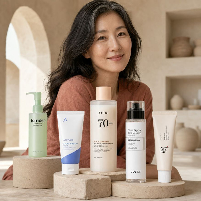 Korean Gentle Slow Aging Barrier Complete Routine