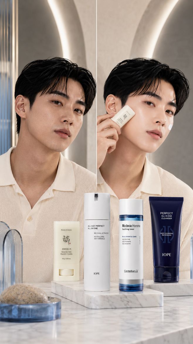 Korean Men’s Skincare Starter Routine image 2