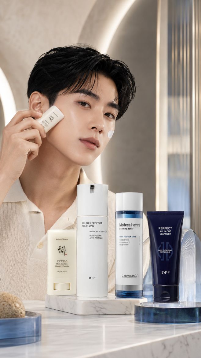 Korean Men’s Skincare Starter Routine