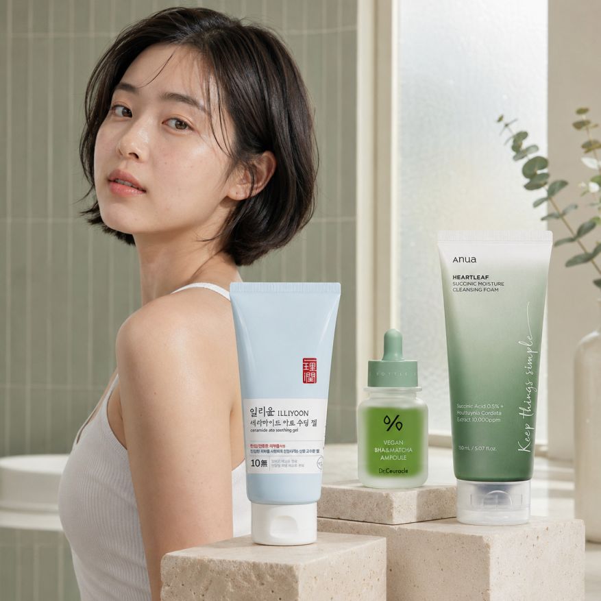 Korean Moderate Acne and Pore Balancing Trio image 1