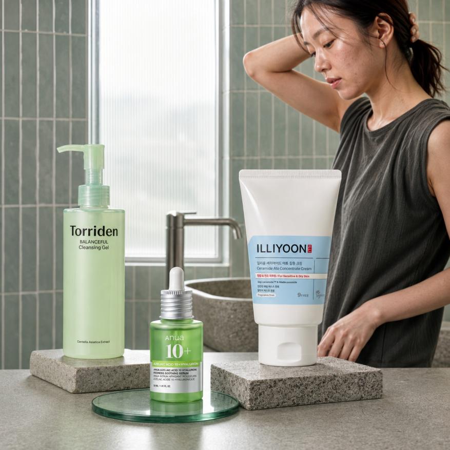 Korean Moderate Acne and Pore Balancing Trio image 1