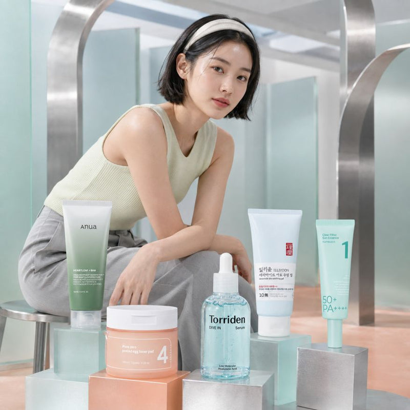 Korean Oily and Combination Skin Makeup Prep Routine