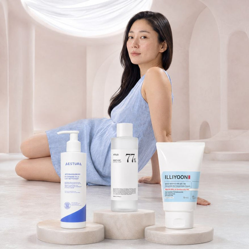 Korean Rosacea-Prone Barrier Starter Trio