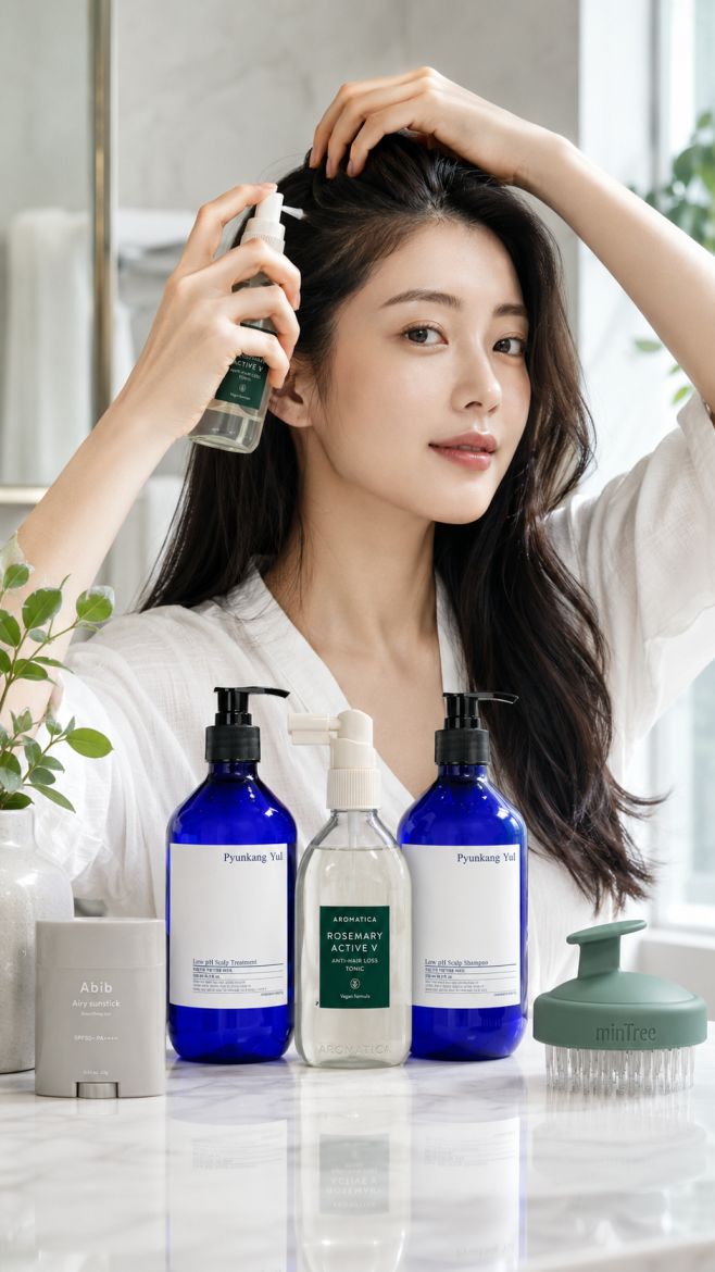 Korean Scalp Care Routine for Oily Scalp, Flakes and Build-Up