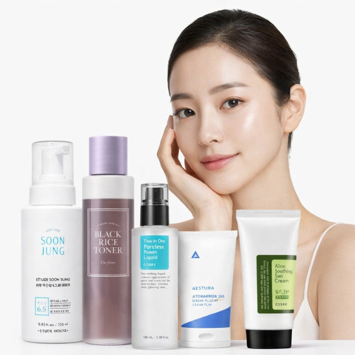 Korean Skincare Routine for Large Pores and Uneven Texture- Dry Skin ...