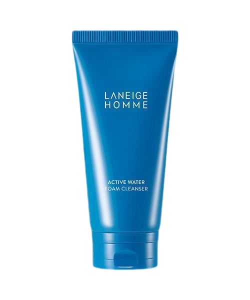 [Laneige] Homme Active Water Foam Cleanser 150ml-foam cleanser-Luxiface.com