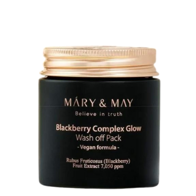 [MARY&MAY] Blackberry Complex Glow Wash off Pack 125g-Luxiface.com