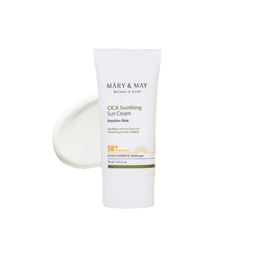 [MARY&MAY] CICA Soothing Sun Cream SPF50+ PA++++ - 50ml
