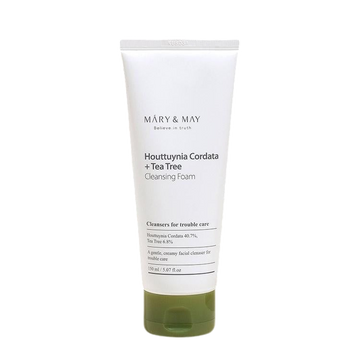 [MARY&MAY] Houttuynia Cordata + Tea Tree Cleansing Foam - 150ml