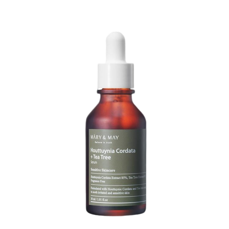 [MARY&MAY] Houttuynia Cordata +Tea Tree Serum - 30ml-Luxiface.com