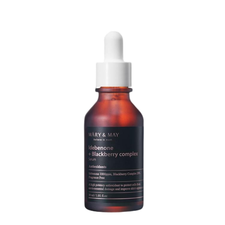 [MARY&MAY] Idebenone + Blackberry Complex Serum - 30ml-Luxiface.com