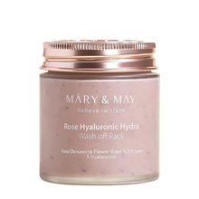 [MARY&MAY] Rose Hyaluronic Hydra Wash Off Pack 125g