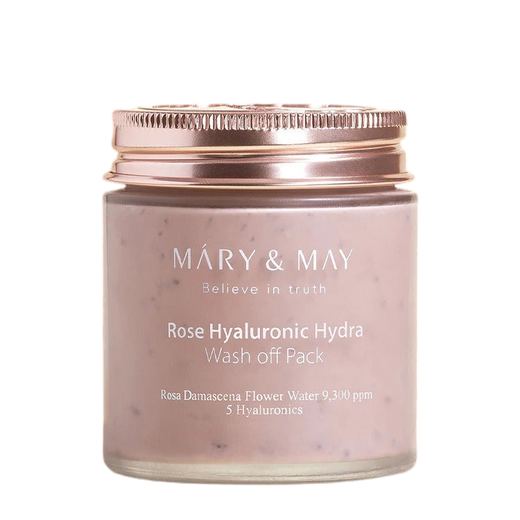 [MARY&MAY] Rose Hyaluronic Hydra Wash Off Pack 125g