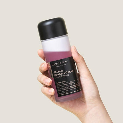 [MARY&MAY] Vegan Blackberry Complex Cream Essence -140ml-MARY&MAY-Luxiface