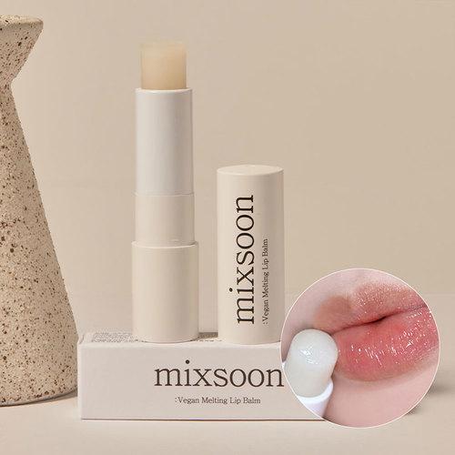 [MIXSOON] Vegan Melting Lip Balm 4.1g - Clear-Luxiface.com