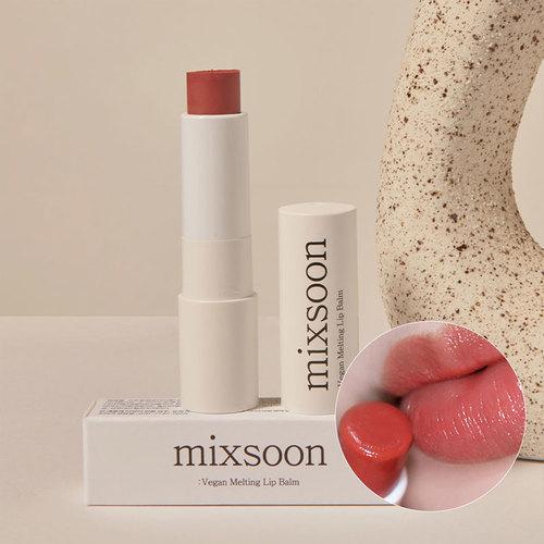 [MIXSOON] Vegan Melting Lip Balm 4.1g - Dry Rose-Luxiface.com