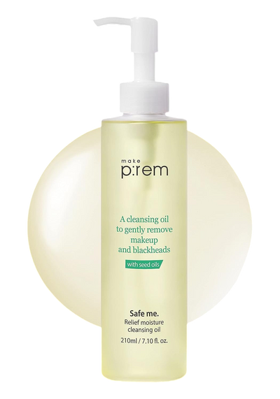 [Makeprem] Safe me. Relief Moisture Cleansing Oil - 210ml-Luxiface.com