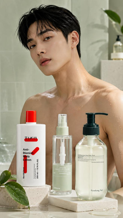 Men’s Back & Chest Acne Body Care Routine