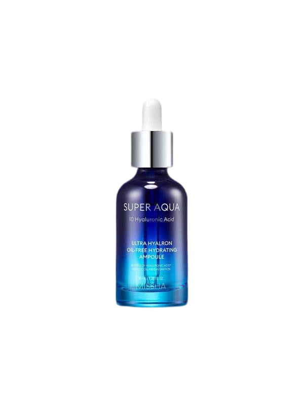 [Missha] Super Aqua Ultra Hyalron Oil-Free Hydrating Ampoule 40ml-Ampoule-Luxiface.com