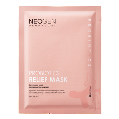 [NeoGen] Dermalogy Probiotics Relief Mask (25ml X 5 Sheets)-Luxiface.com