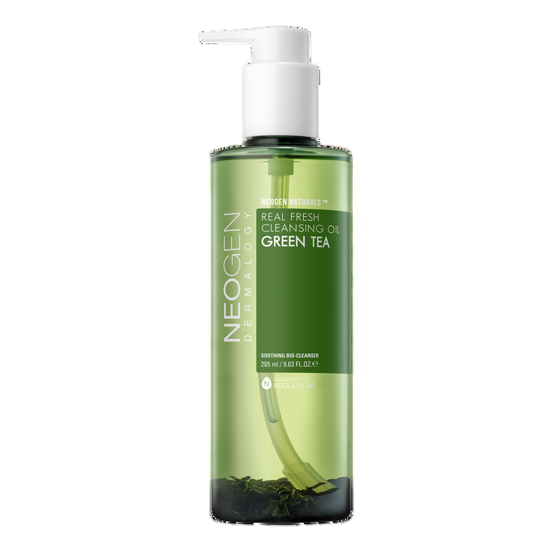 [NeoGen] Dermalogy Real Fresh Cleansing Oil Green Tea 285ml-Luxiface.com