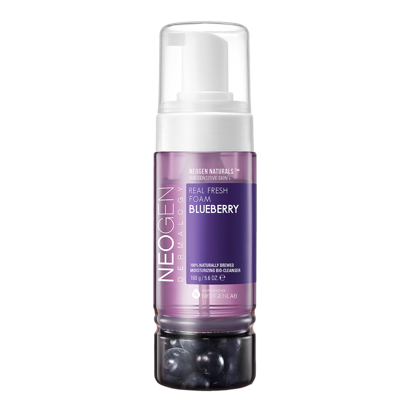 [NeoGen] Dermalogy Real Fresh Foam Cleanser Blueberry 160g-NeoGen-Luxiface