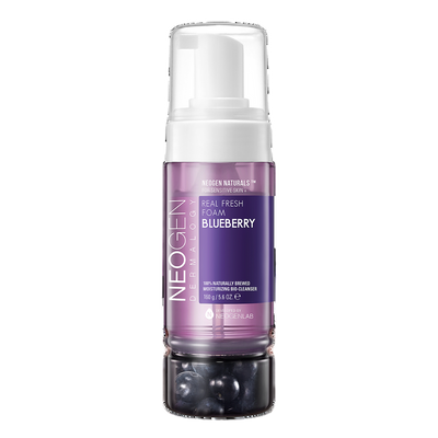 [NeoGen] Dermalogy Real Fresh Foam Cleanser Blueberry 160g-Luxiface.com