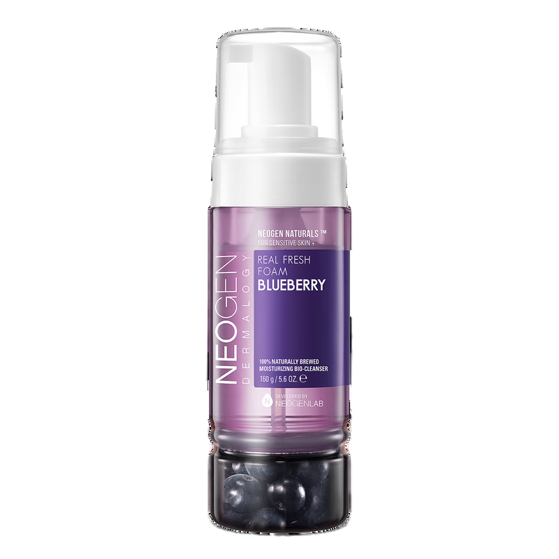 [NeoGen] Dermalogy Real Fresh Foam Cleanser Blueberry 160g-Luxiface.com