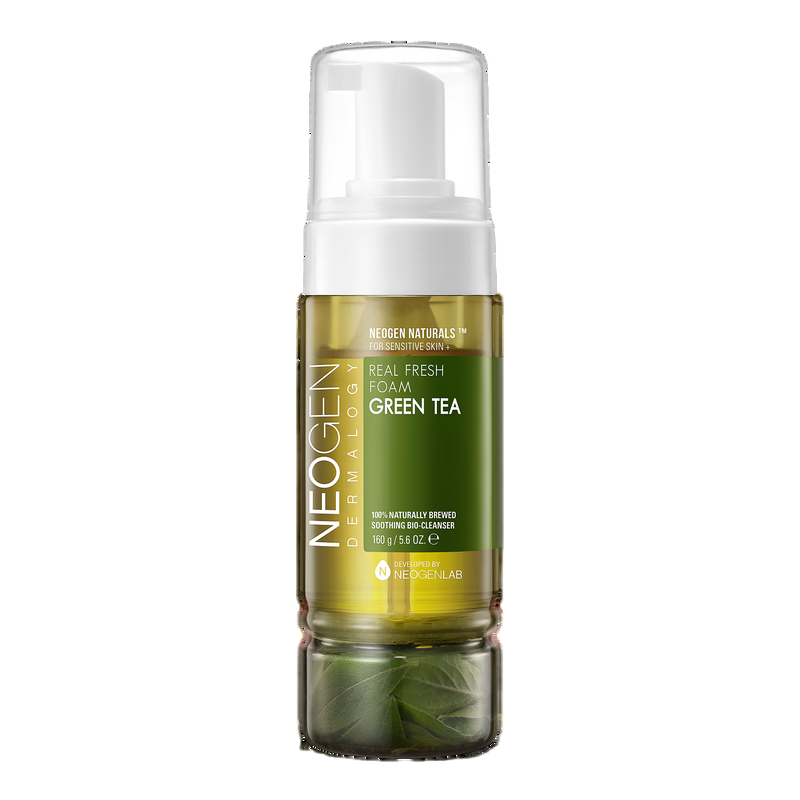 [NeoGen] Dermalogy Real Fresh Foam Cleanser Green Tea 160g-Luxiface.com