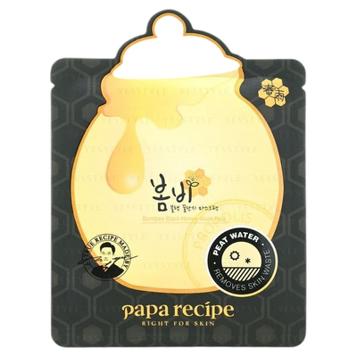 [PapaRecipe] Bombee Black Honey Mask 10ea-Luxiface.com