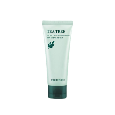 [PapaRecipe] Tea Tree Control Mud Cream Mask 100ml-Luxiface.com