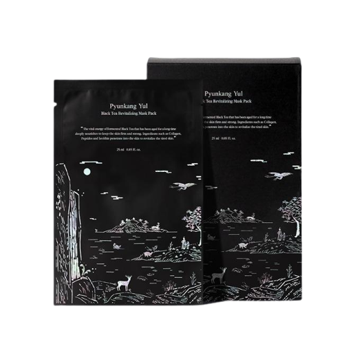 [PyunkangYul] Black Tea Revitalizing Mask Pack Set 25ml x 10 pcs