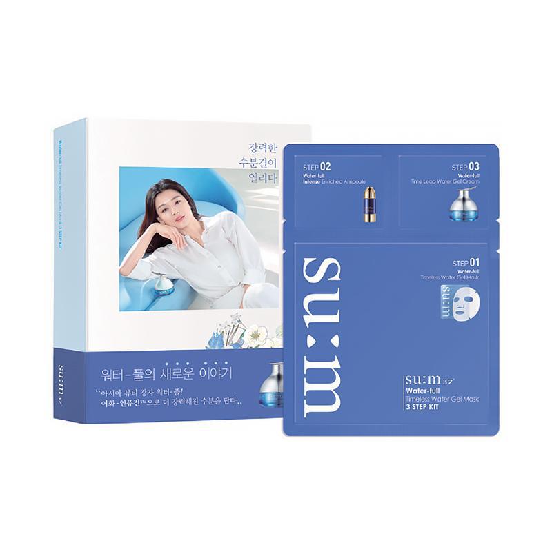 [Su:m37] Water-full Timeless Water Gel Mask 3 Step 10pcs-Mask-Su:m37-10pc-Luxiface